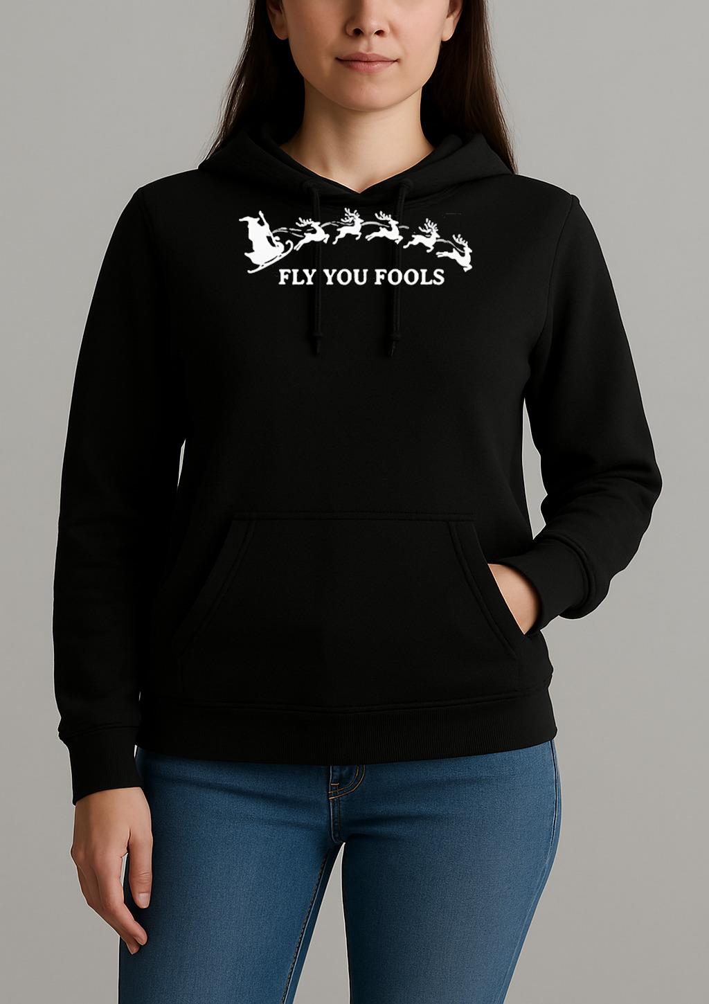 Fly You Fools Funny Christmas Lotr Shirt Unihoodie