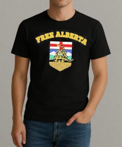 Free Alberta Rattlesnake Logo Shirt