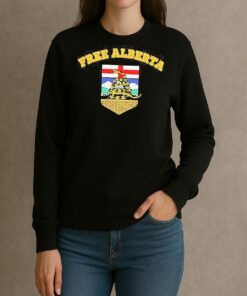 Free Alberta Rattlesnake Logo Shirt sweater