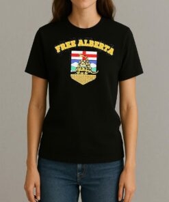 Free Alberta Rattlesnake Logo Shirt Womentee