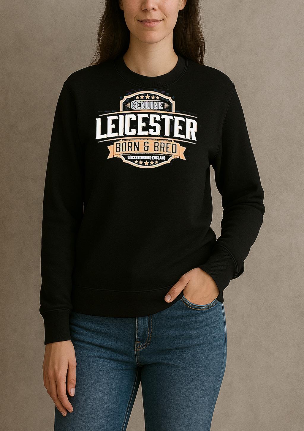 Genuine Leicester Born And Bred Logo Shirt sweater