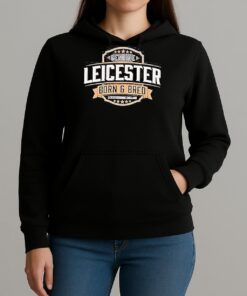 Genuine Leicester Born And Bred Logo Shirt Unihoodie