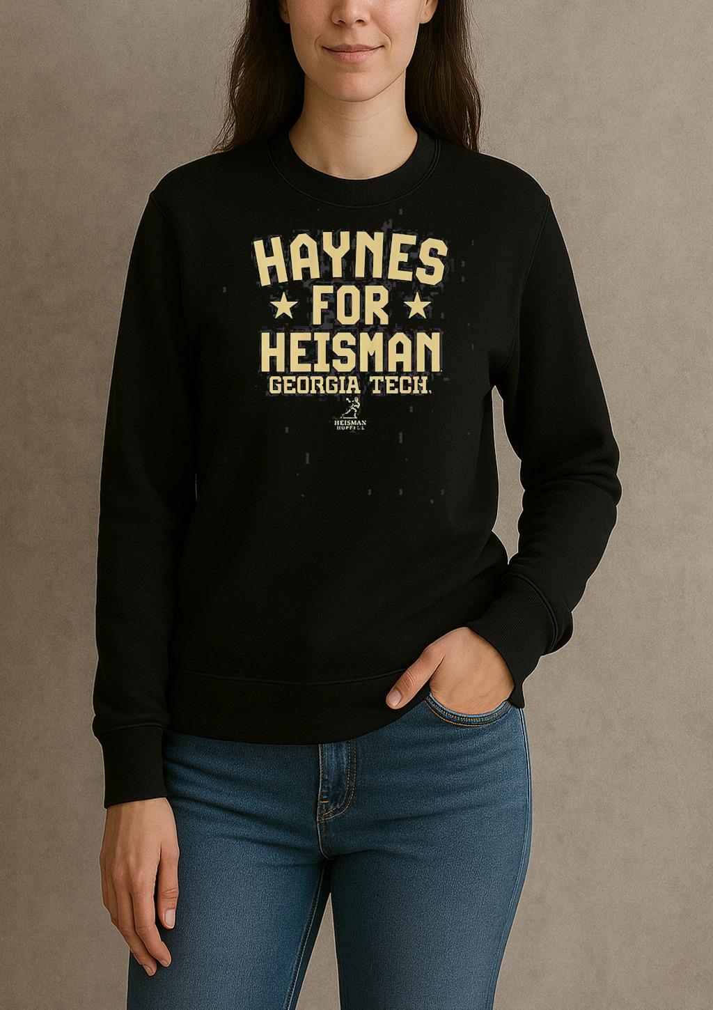 Georgia Tech Haynes King For Heisman Shirt Georgia Football Tee sweater