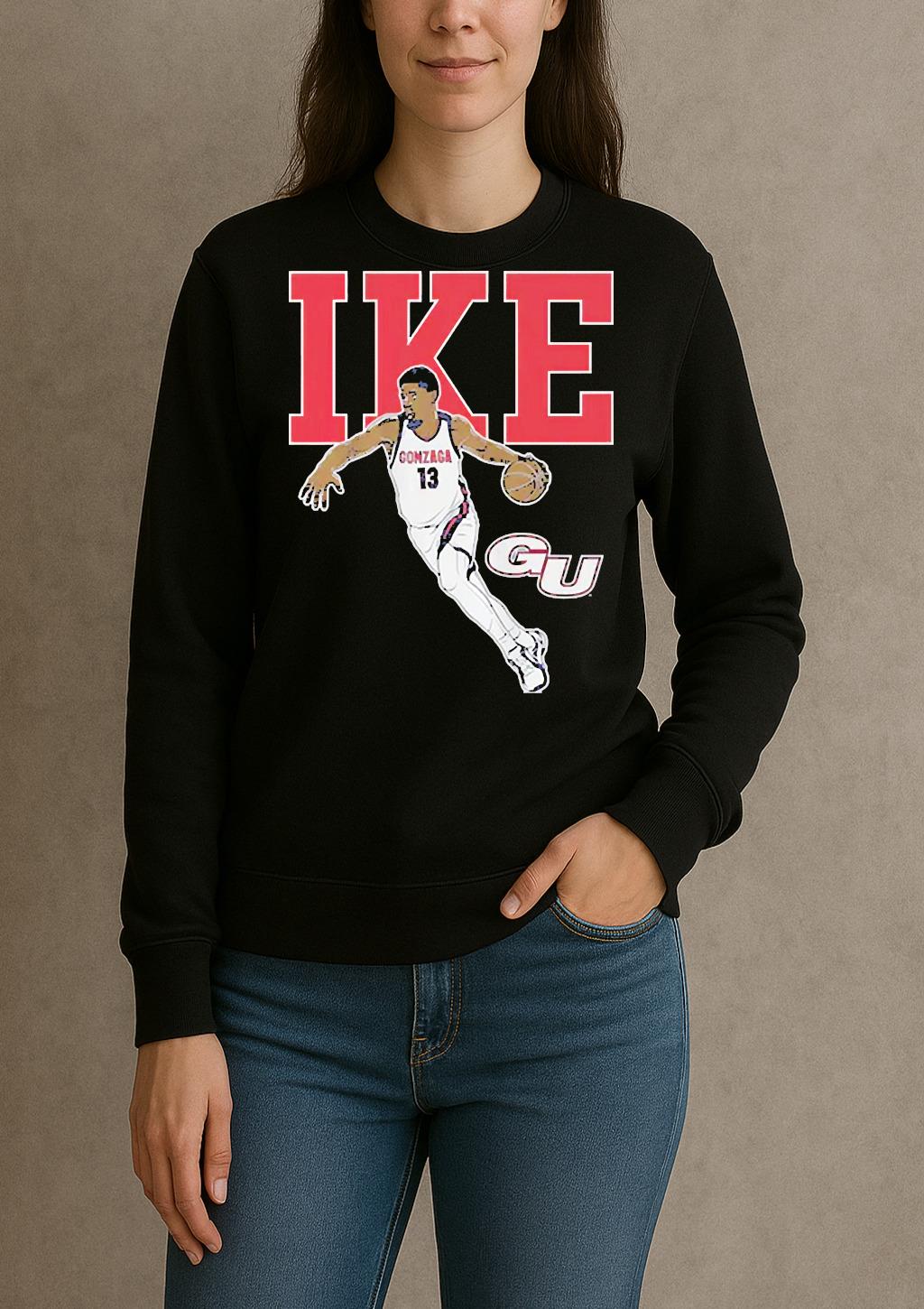 Gonzaga Graham Ike Name Pose Shirt sweater