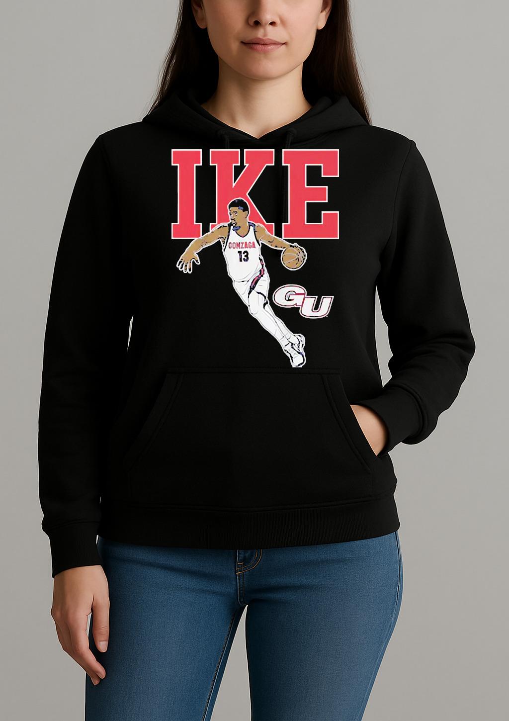 Gonzaga Graham Ike Name Pose Shirt Unihoodie