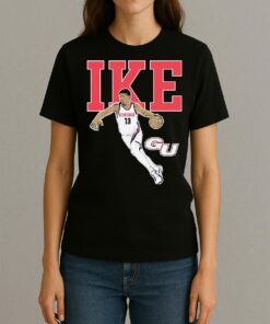 Gonzaga Graham Ike Name Pose Shirt Womentee
