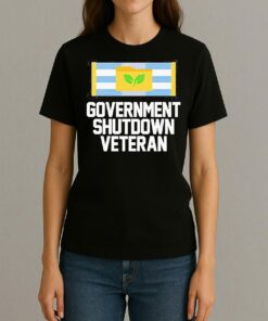 Government Shutdown Veteran Shirt Womentee