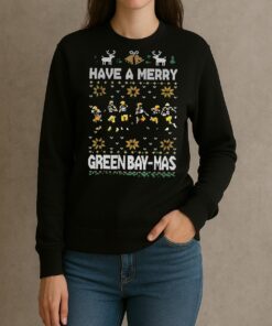 Green Bay Packers Have A Merry Green Bay Mas Merry Christmas Shirt sweater