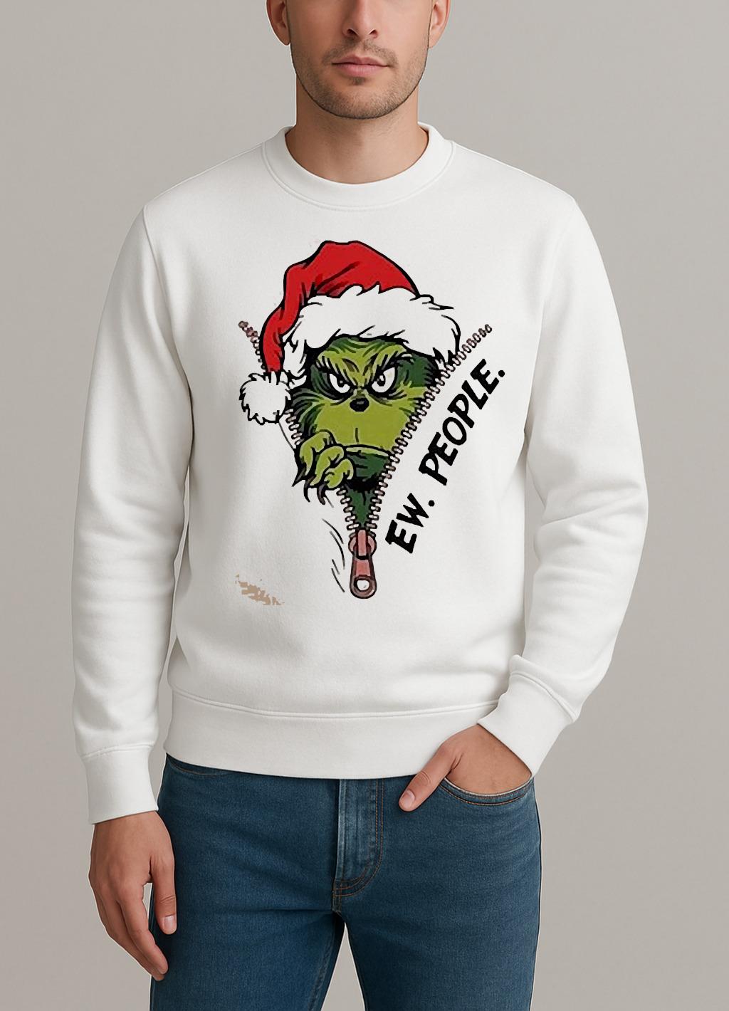Grinch Ew People 2025 Christmas Shirt sweater