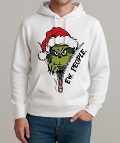Grinch Ew People 2025 Christmas Shirt Unisexhoodie