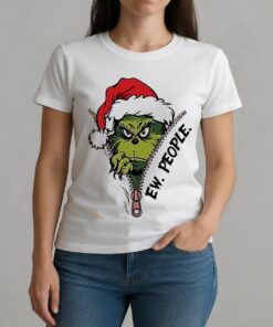 Grinch Ew People 2025 Christmas Shirt W-tee