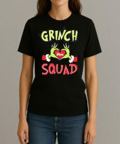 Grinch Squad Christmas 2025 Shirt Womentee