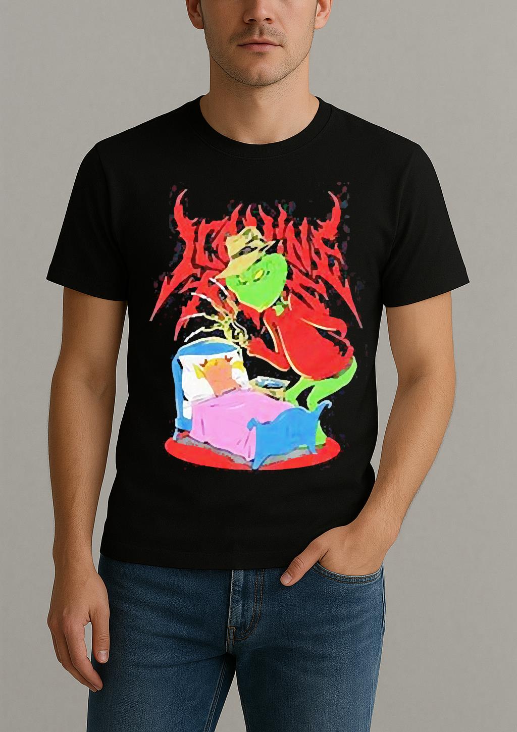 Grinch X Freddy Krueger A Nightmare In Whoville Shirt