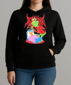 Grinch X Freddy Krueger A Nightmare In Whoville Shirt Unihoodie