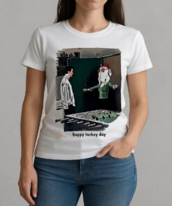 Happy Turkey Day Funny Shirt W-tee