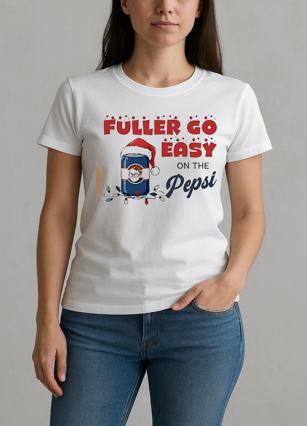 Home Alone Fuller Go Easy On The Pepsi Christmas W-tee