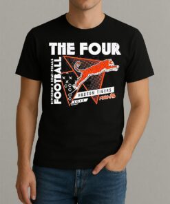 Hudson Tigers The Four 2025 Mhsaa Football D8 Semi Finals Shirt