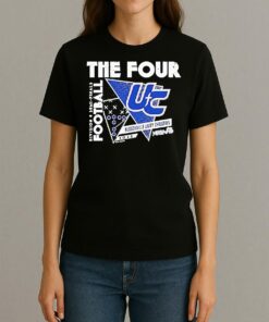Hudsonville Unity Christian The Four 2025 Mhsaa Football D4 Semi Finals Shirt Womentee