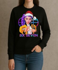Huntrix K Pop Demon Hunters 6 7 Meme Funny Christmas Shirt sweater