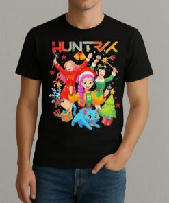 Huntrix K Pop Demon Hunters Christmas Cute Kawaii Holiday Shirt