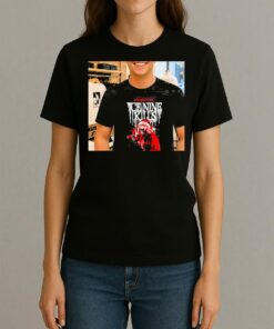 Ice Nine Kills X Terrifier A Work Of Art Christmas Horror Shirt Womentee