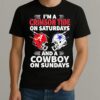 Im A Crimson Tide On Saturdays And A Cowboy On Sundays Shirt