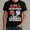 Im A Gators On Saturdays And A Cowboy On Sundays Shirt