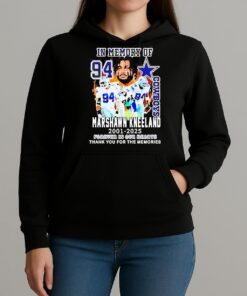 In Memory Of Cowboys Marshawn Kneeland 2021 2025 Forever In Our Hearts T Shirt Unihoodie