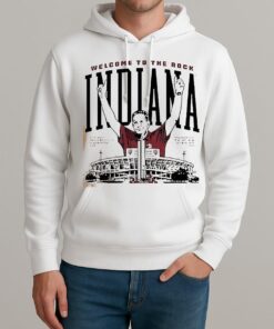 Indiana Hoosiers Curt Cignetti Welcome To The Rock Shirt Unisexhoodie