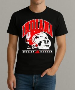 Indiana Hoosiers Nation Helmet Football T Shirt
