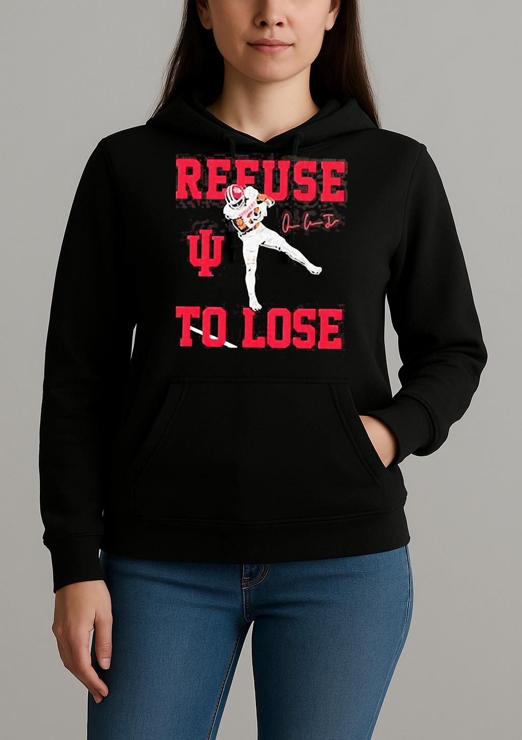 Indiana Hoosiers Omar Cooper Jr Refuse To Lose Signature Shirt Unihoodie