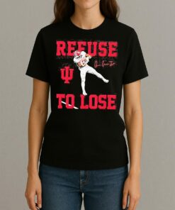 Indiana Hoosiers Omar Cooper Jr Refuse To Lose Signature Shirt Womentee