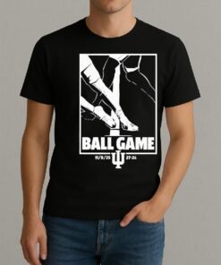 Indiana Omar Cooper Jr Toe Tap Ball Game Shirt Indiana Football Tees