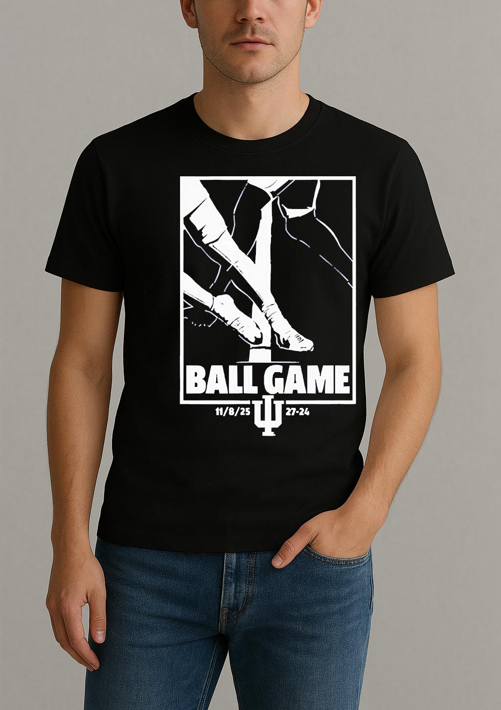 Indiana Omar Cooper Jr Toe Tap Ball Game Shirt Indiana Football Tees