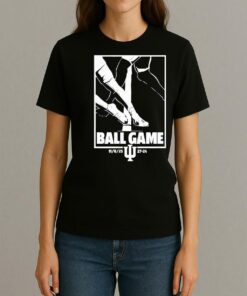 Indiana Omar Cooper Jr Toe Tap Ball Game Shirt Indiana Football Tees Womentee