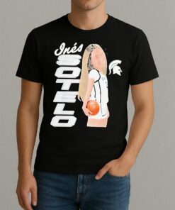 Ines Sotelo Michigan State Spartans Caricature Shirt
