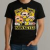 Iowa Hawkeyes Shop Snoopy Charlie Brown And Friends Hawkeyes Flags T Shirt