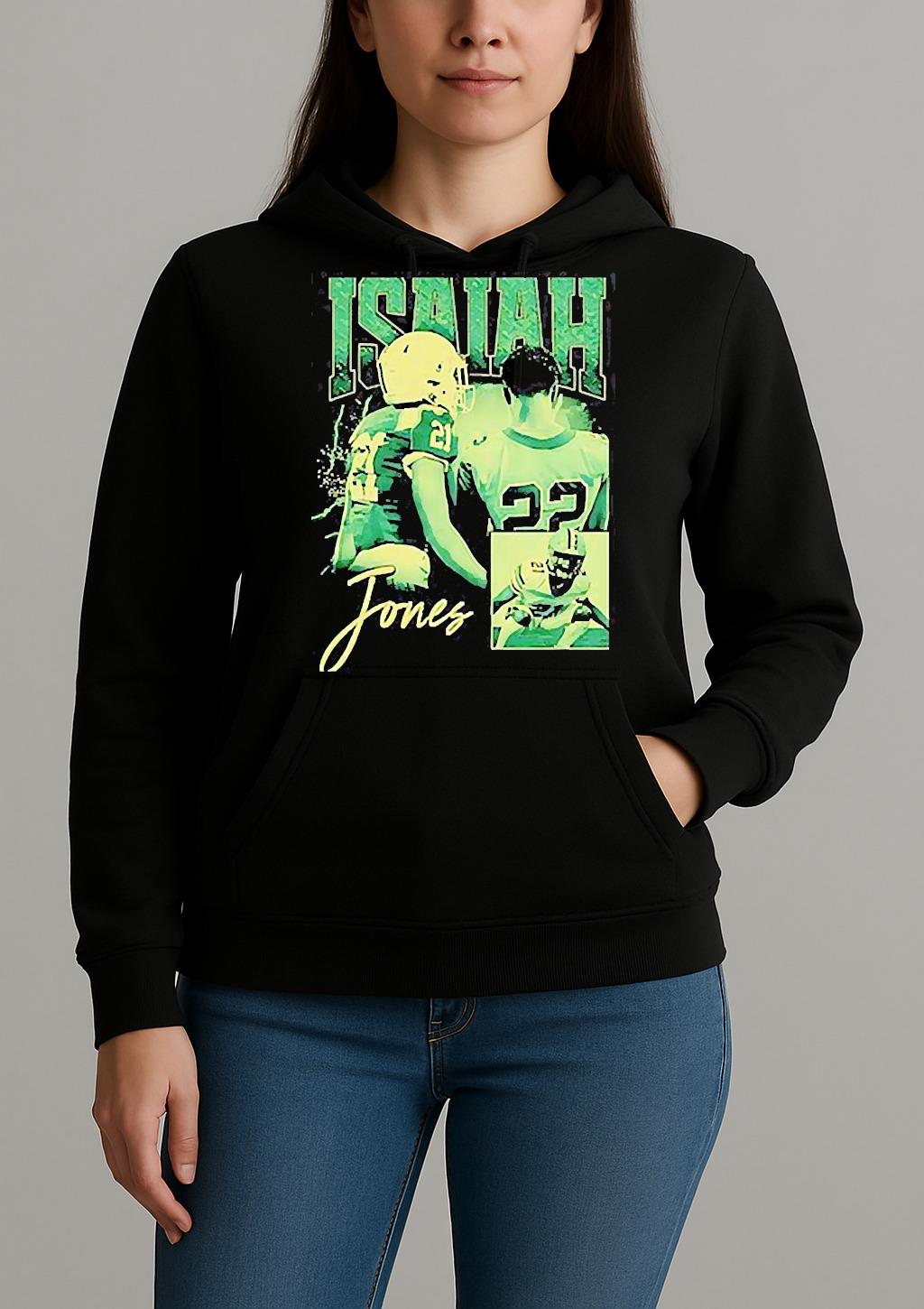 Isaiah Jones Defensive Back Graphic Shirt Unihoodie