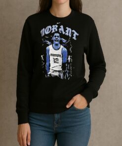 Ja Morant 12 Memphis Grizzlies Nike Basketball City Skyline Storm Vintage Shirt sweater
