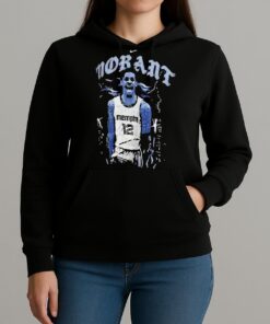 Ja Morant 12 Memphis Grizzlies Nike Basketball City Skyline Storm Vintage Shirt Unihoodie