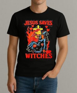 Jesus Saves Witches Graphic Shirt