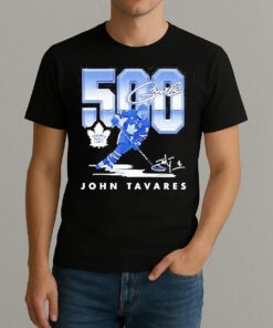 John Tavares Toronto Maple Leafs 500 Goals Hockey T Shirt