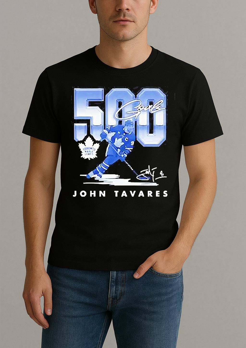 John Tavares Toronto Maple Leafs 500 Goals Hockey T Shirt