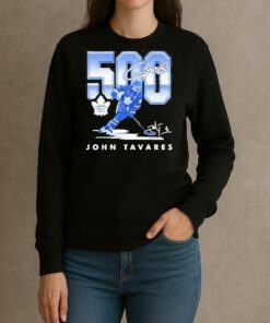 John Tavares Toronto Maple Leafs 500 Goals Hockey T Shirt sweater