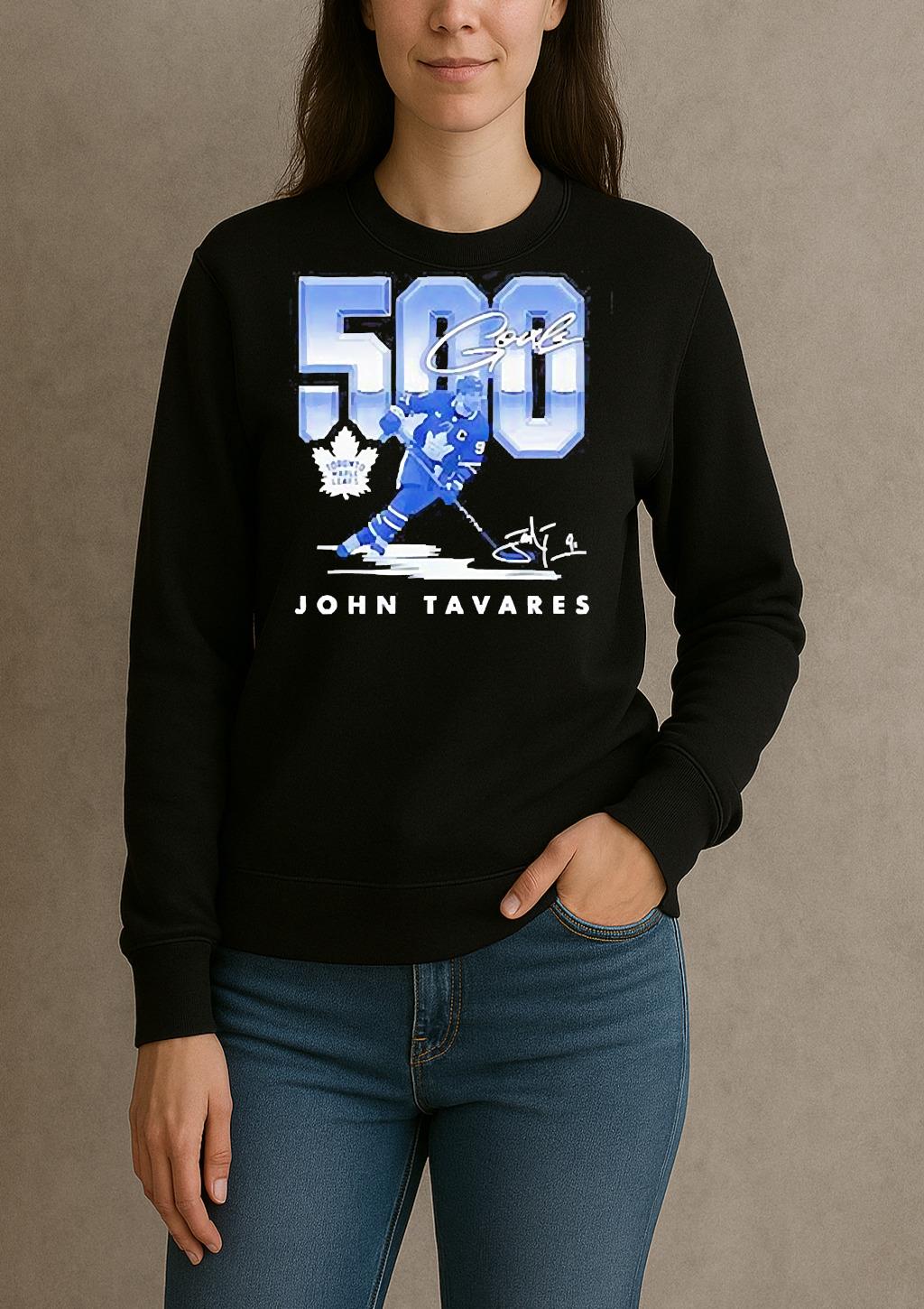 John Tavares Toronto Maple Leafs 500 Goals Hockey T Shirt sweater