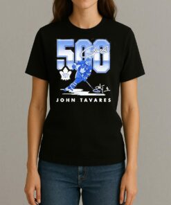 John Tavares Toronto Maple Leafs 500 Goals Hockey T Shirt Womentee