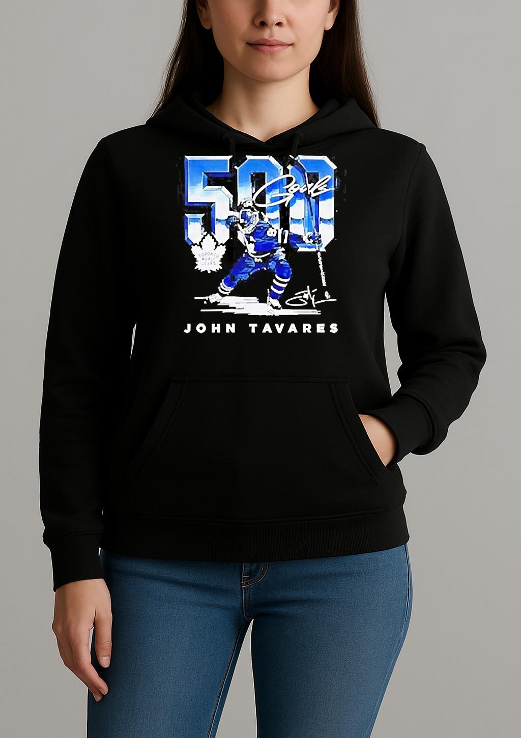 John Tavares Toronto Maple Leafs Hockey 500 Goal Signature T Shirt Unihoodie