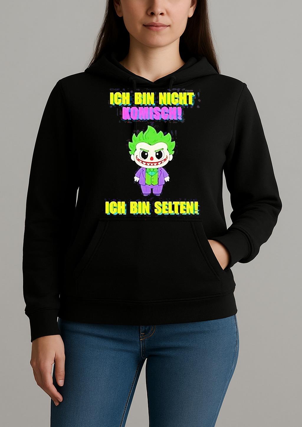 Jokerbubu Labubu Ich Bin Night Komisch Ich Bin Selten Shirt Unihoodie
