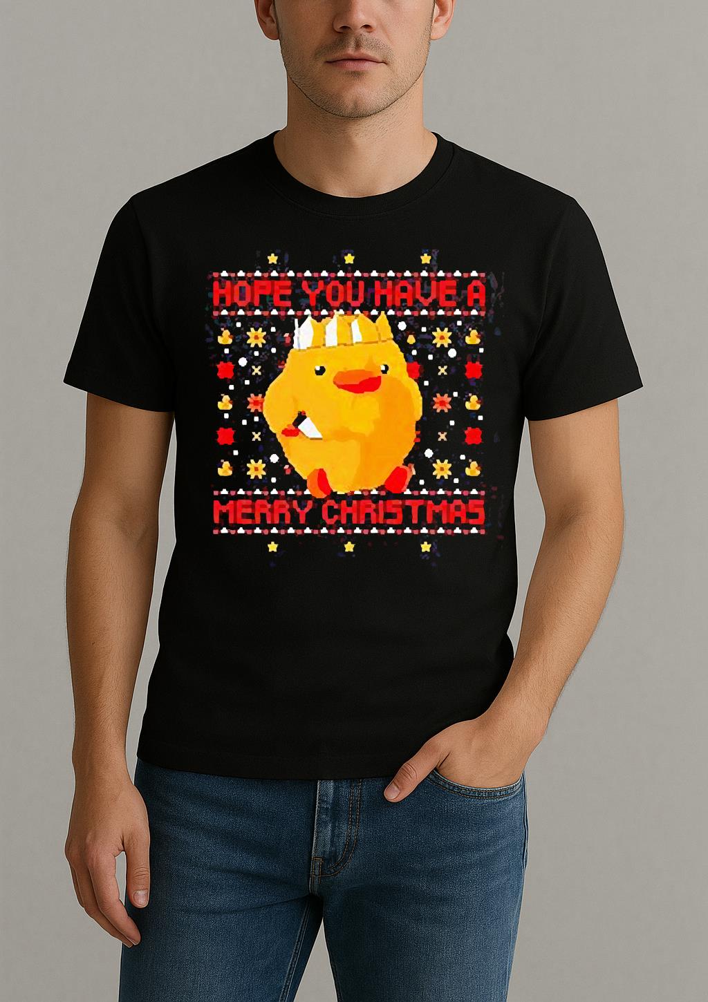 Jolly Af Duck Hope You Have A Merry Christmas T Shirt