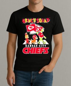 Kansas City Chiefs Grinch Squad Abbey Road T Shirt